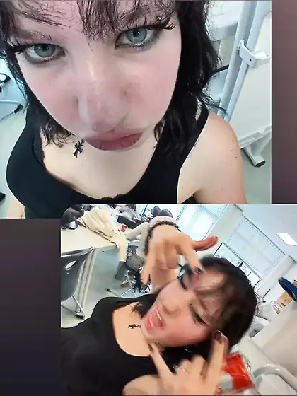 Dutch Goth Girl with great tits