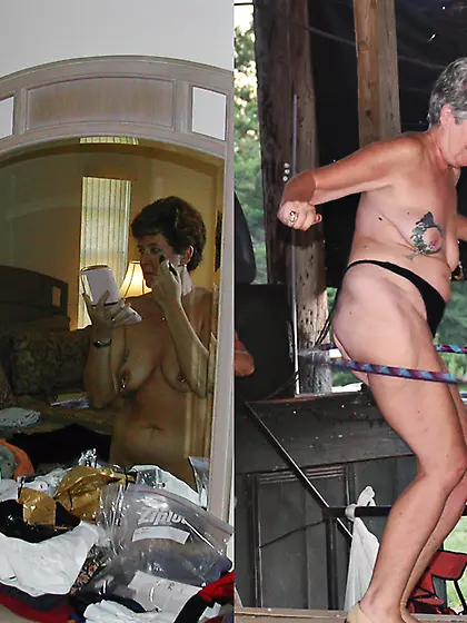 Swinger Milf Sues,  Then&Now,  see previous set