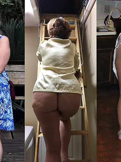 Swinger Milf Sues,  Then&Now,  see previous set