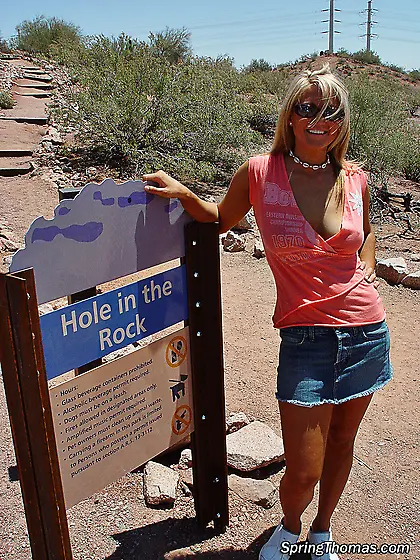 Spring Thomas public nudity