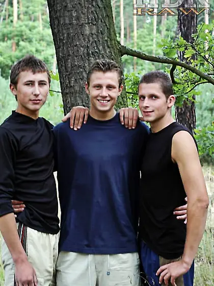 Gorgeous dudes black blue