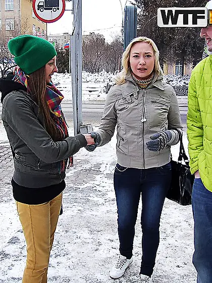 Andrea Veres,  Stefani and Ambi enjoy hardcore group sex while dr