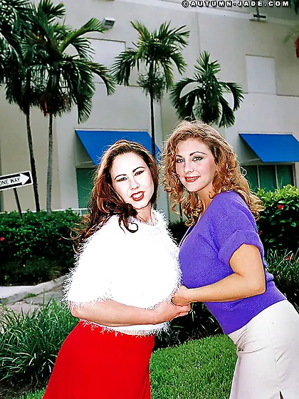 American beautiful melons lesbian