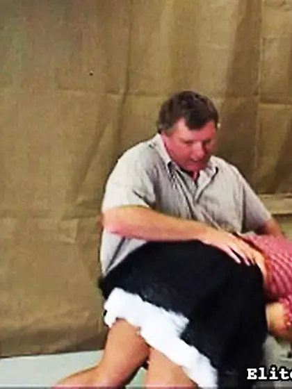 Stop perverted dominator spanking