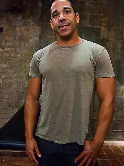 Tall lean ebony ass-fucker