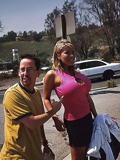 Ava Devine gets recked in the back of this van