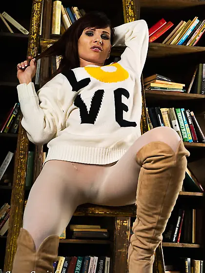 Naughty Bookworm by Jeny Smith.  Erotic in library