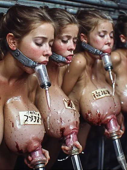 War prisoners turned into milk mass production