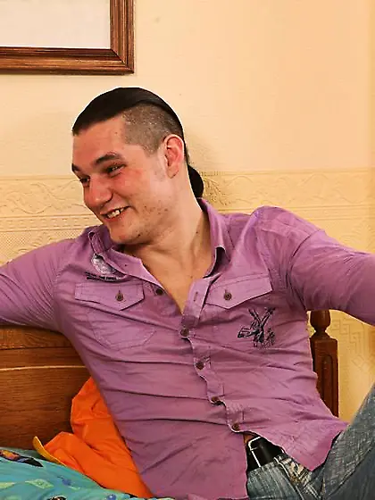 This cute virgin belongs