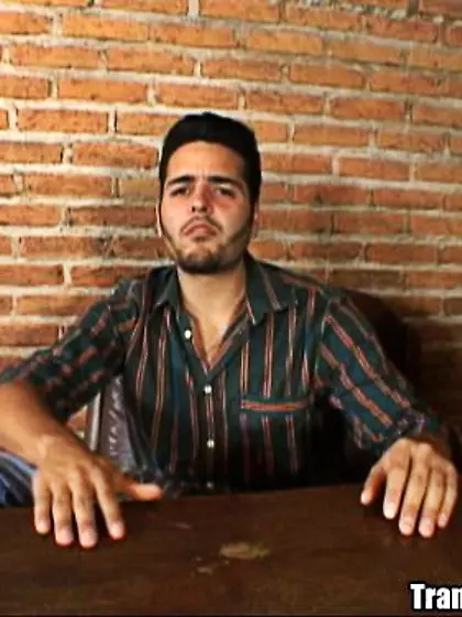 Black Tranny Gets Anally Fucked Outdoor