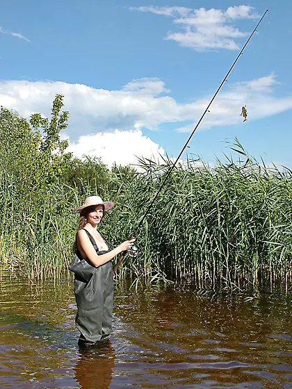 Girl Fishing Naked