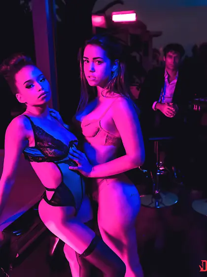 Alina Lopez and Cecilia Lion pleasuring each other in bed