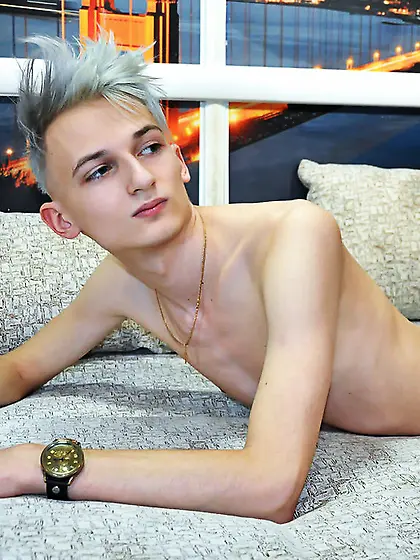 White young gay slimlogan