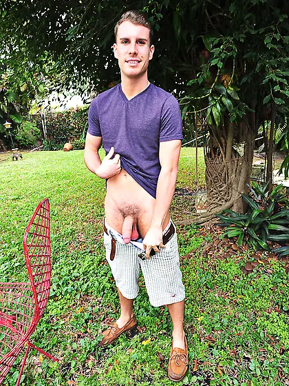 Dude takes cool facial