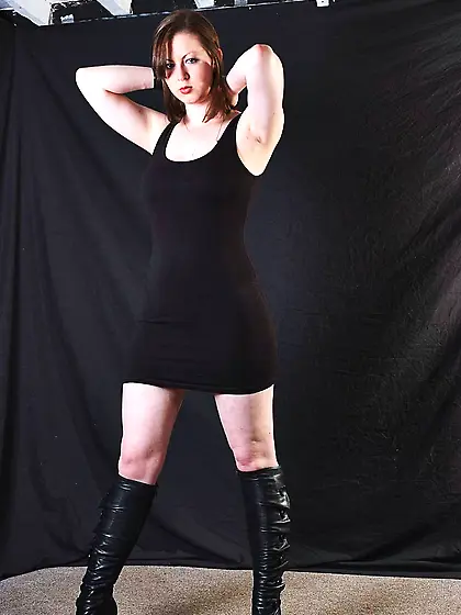 Beautiful hot leather boots