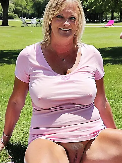 Diane Tanner a Hot Slutty Teacher Exposed in a Public Park 2