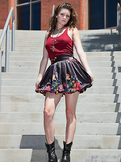 Magnificent ginger teen nice