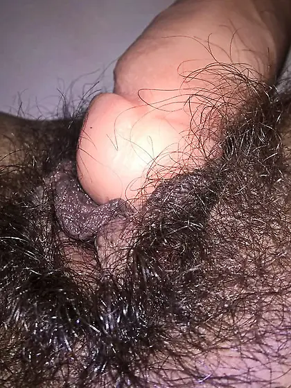 Hairy Mature Wife JoyTwoSex Selfies Big Dildo