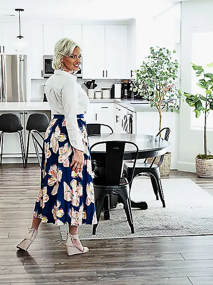 Truly controversial scenes with a blonde MILF teasing hard