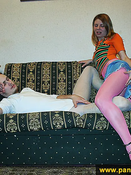 Hardcore pantyhosed teen couple