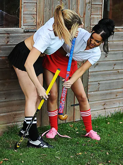 Rowdy sluts engage vicious