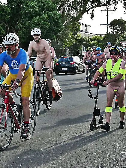 WNBR Byron Bay public erection flasher cockring