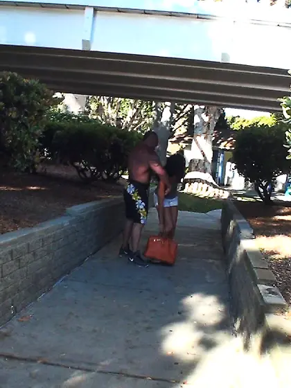 This gorgeous slut is ready for some hot stuff in public.  She ge