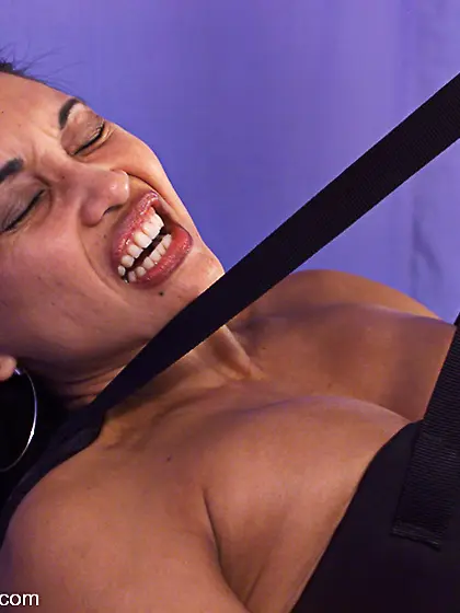 When Tina comes she goes into a trance.