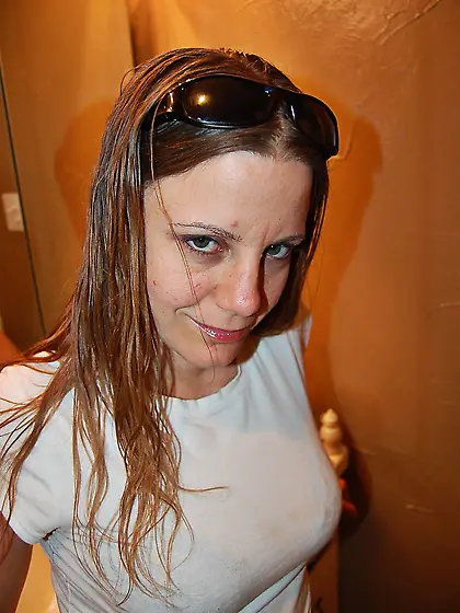 Cute long haired wife