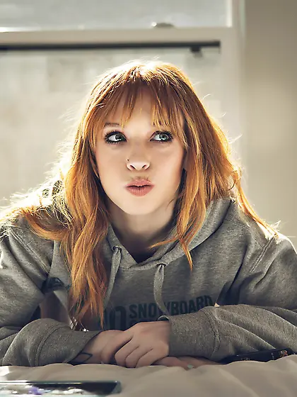 Cute redhead Madi Collins fucking his stepbrother