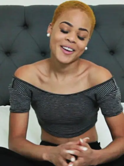 Young black bitch savors hard screwing