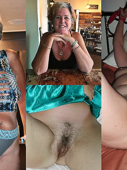 Swinger Milf Sues,  Then&Now,  see previous set