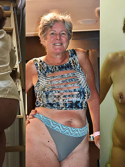 Swinger Milf Sues,  Then&Now,  see previous set