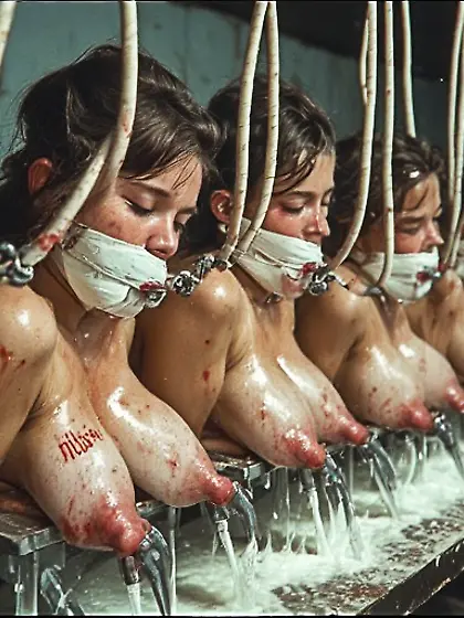 War prisoners turned into milk mass production