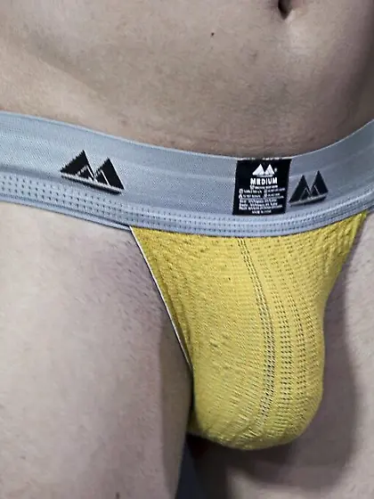 Bearded stud cock drained