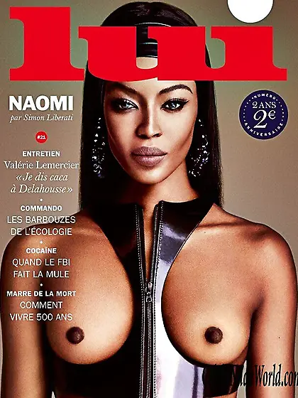 Naomi Campbell Topless Photo