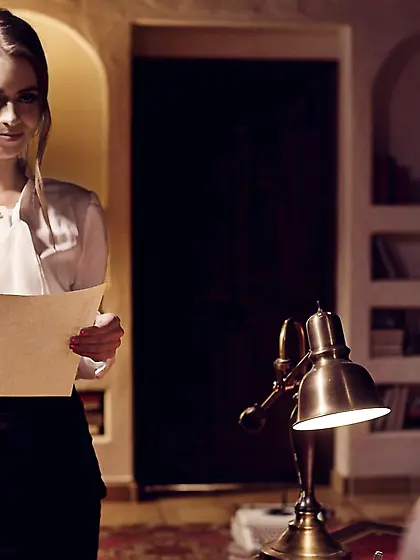 Jill Kassidy gets an intense pussy pounding from her boss