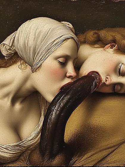 Nobildonna succhiando Cazzo - Tuscany school