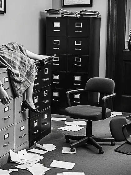 Film Noir Crime Scene