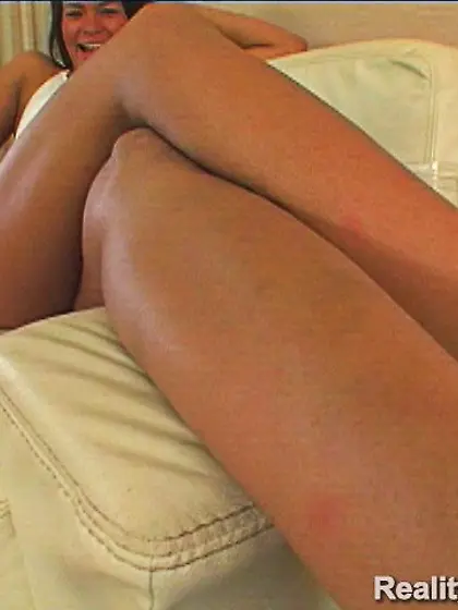 Allaura Sweet kneels before her handsome lover and blows a throb