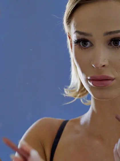 Canadian blonde bombshell teen