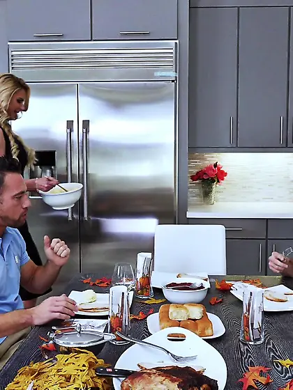 Naughty blonde mom perfectly