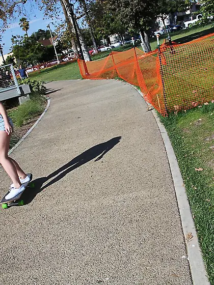 Eden Young's skateboarding days might have been numbered had it