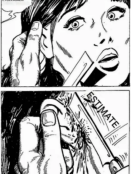 Terror Comic #111 page series