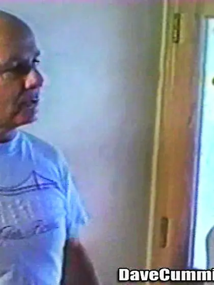 Leggy brunette takes shower