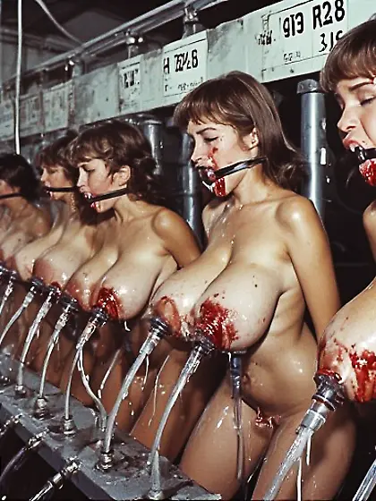War prisoners turned into milk mass production