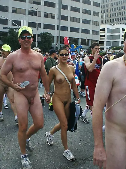 San Francisco Nudists at Bay to Breakers