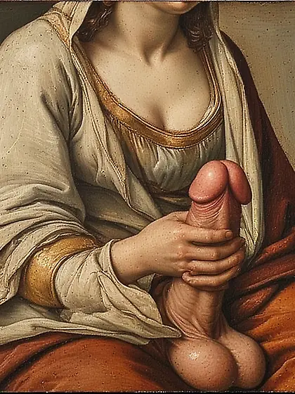 Madonna con Pene - Da Vinci school,  Tuscany