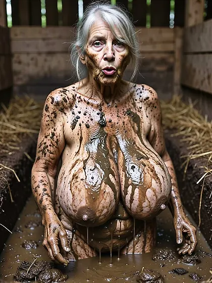 enjoying shit manure