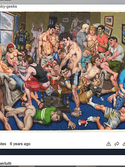 Gay Image Art Fucking Sucking Raunch Animee